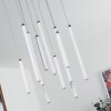 Porquera Hanglamp LED Wit, 11-lichts