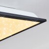 Salmi Plafondlamp LED Zwart, Wit, 1-licht