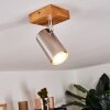 Zuoz Plafondlamp Hout licht, 1-licht