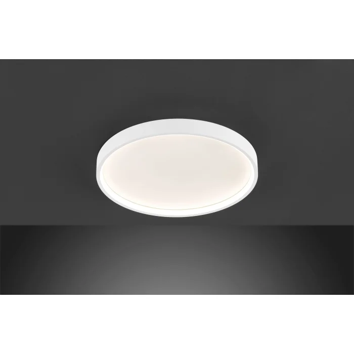 markt Krachtcel compleet Wofi-Leuchten DUBAI Plafondlamp LED Wit 120552 | lichten.nl