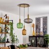 Goldenville Hanglamp Messing, Zwart, 3-lichts