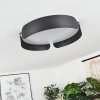 Fuscado Plafondlamp LED Zwart, 1-licht