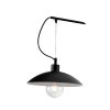 Luce-Design ELDORADO Muurlamp Zwart, 1-licht