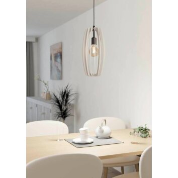 Eglo BAJAZZARA Hanger Zwart, 1-licht