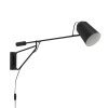 Eglo LORETO Muurlamp Zwart, Wit, 1-licht