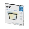 Philips WiZ Plafondpaneel LED Zwart, 1-licht