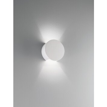 Luce Design Leiron Muurlamp kan worden geverfd met in de handel verkrijgbare verven, Wit, 1-licht