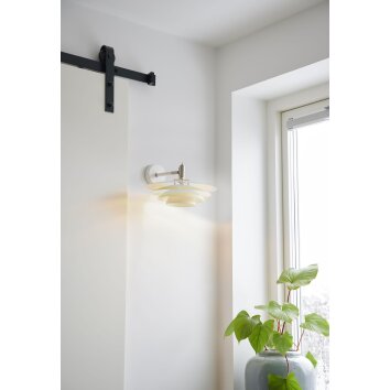 Nordlux BRETAGNE Muurlamp Wit, 1-licht