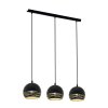 Eglo CAMASTRA Hanglamp Goud, Zwart, 3-lichts