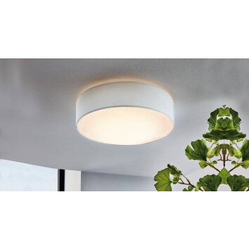 Eglo REVILLA Plafondlamp Wit, 1-licht