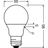 BELLALUX Set van 2 LED E27 4,9 Watt 2700 Kelvin 470 Lumen