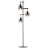 Brilliant Simonis Staande lamp Zwart, 3-lichts