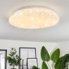 Esgos Plafondlamp LED Wit, 1-licht, Afstandsbediening