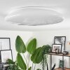 Esgos Plafondlamp LED Wit, 1-licht, Afstandsbediening