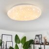 Esgos Plafondlamp LED Wit, 1-licht, Afstandsbediening