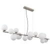 Globo RIHA Hanger LED Nikkel mat, 13-lichts