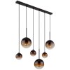 Globo HALLIE Hanger Zwart, 3-lichts