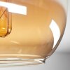 Apedo Plafondlamp - Glas Messing, 1-licht