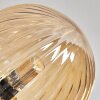 Chehalis Plafondlamp - Glas 12 cm, 15 cm Goud, Zwart, 6-lichts