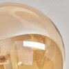 Chehalis Plafondlamp - Glas 15 cm Amber, 6-lichts