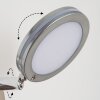 Sarnadinha Wandlamp LED Nikkel mat, 1-licht