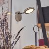 Sarnadinha Wandlamp LED Nikkel mat, 1-licht