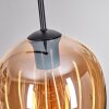 Vevino Hanglamp Amber, Chroom, 3-lichts