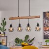 Soungou Hanglamp Natuurlijke kleuren, Zwart, 4-lichts