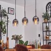 Vevino Hanglamp Zwart, 3-lichts