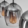 Vevino Hanglamp Zwart, 3-lichts