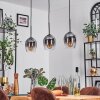 Vevino Hanglamp Zwart, 3-lichts