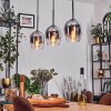 Vevino Hanglamp Zwart, 3-lichts