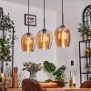 Vevino Hanglamp Zwart, 3-lichts