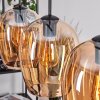 Vevino Hanglamp Zwart, 3-lichts