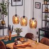 Vevino Hanglamp Zwart, 3-lichts