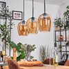 Vevino Hanglamp Zwart, 3-lichts