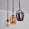 Vevino Hanglamp Zwart, 3-lichts