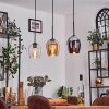 Vevino Hanglamp Zwart, 3-lichts