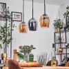 Vevino Hanglamp Zwart, 3-lichts