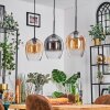 Vevino Hanglamp Zwart, 3-lichts