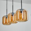 Lauden Hanglamp Amber, 3-lichts