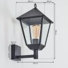 Anfei Wandlamp voor buiten Zwart, 1-licht