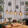 Vevino Hanglamp Zwart, 4-lichts