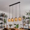 Vevino Hanglamp Zwart, 4-lichts