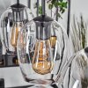 Vevino Hanglamp Zwart, 4-lichts