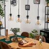 Vevino Hanglamp Zwart, 4-lichts