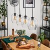 Vevino Hanglamp Zwart, 4-lichts