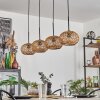 Mulstrand Hanglamp Zwart, 4-lichts