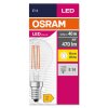 Osram E14 LED 4 Watt warm wit 470 Lumen