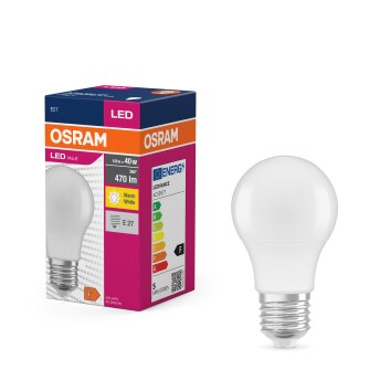 Osram E27 LED 4.9 Watt warm wit 470 Lumen